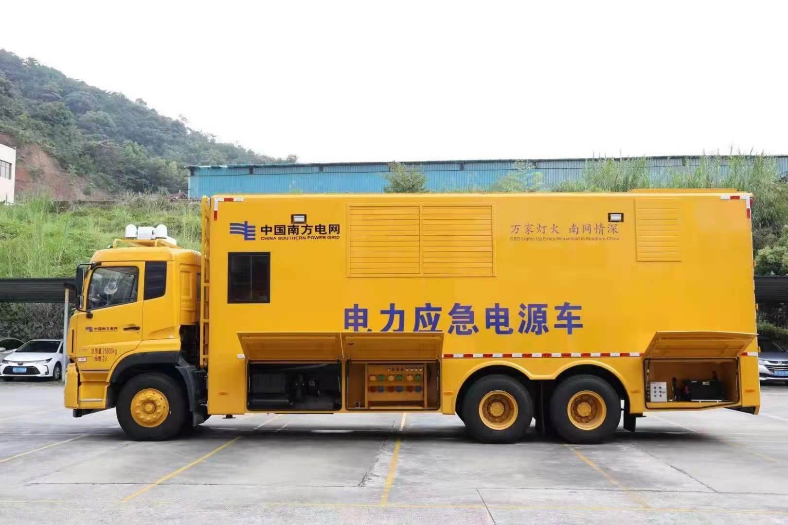 陈巴尔虎安康大型柴油发电机发电车UPS电源出租租赁